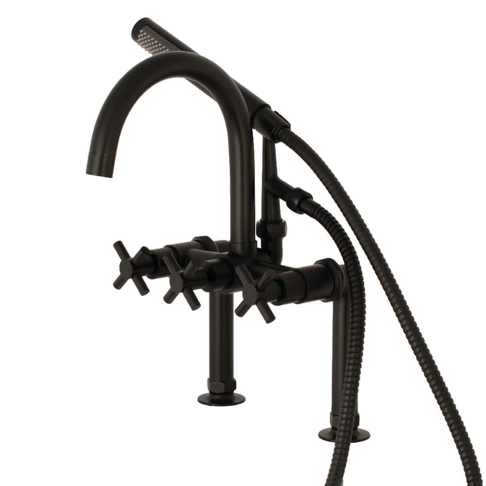 Concord 7-Inch Deck Mount Clawfoot Tub Faucet