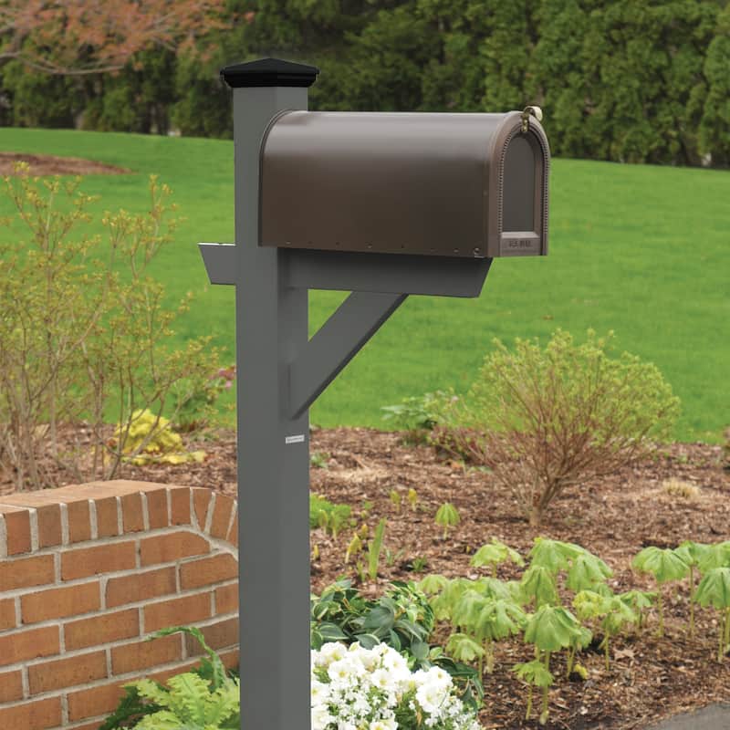 HIGHWOOD Eco-friendly Hazleton Mailbox Post