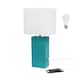 Option White Shade/Teal Base