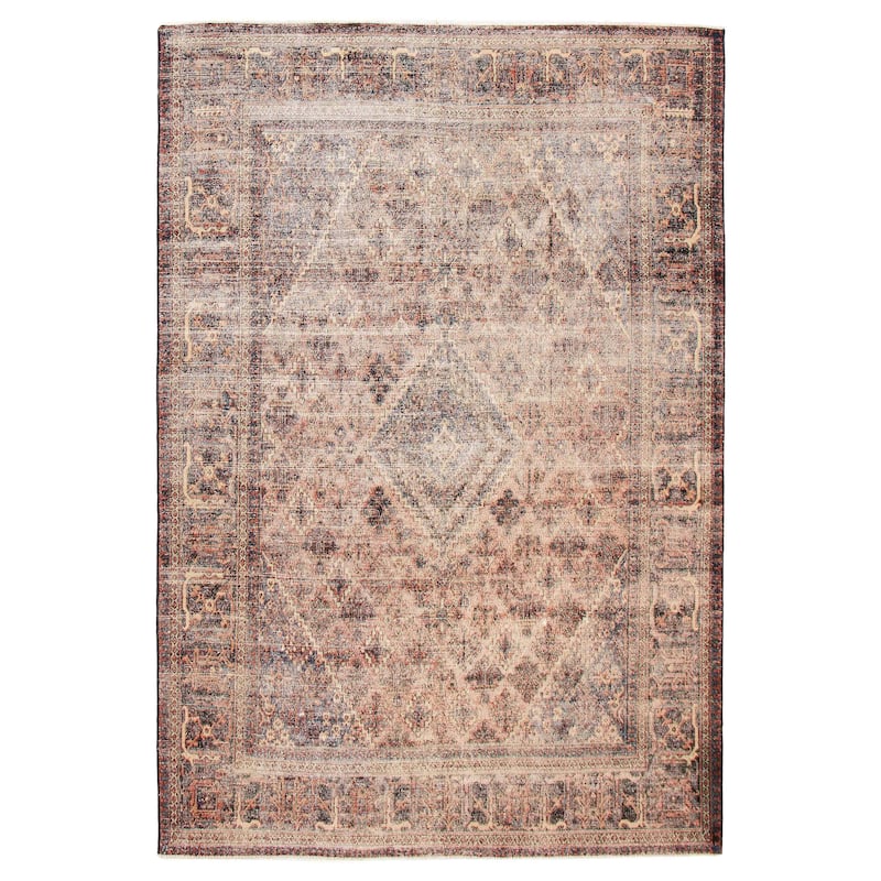 ECARPETGALLERY Hand-knotted Antalya Vintage Red Wool Rug - 7'3 x 10'7 - Red - 7'3 x 10'7