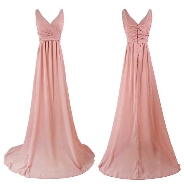 backless bridesmaid dress
