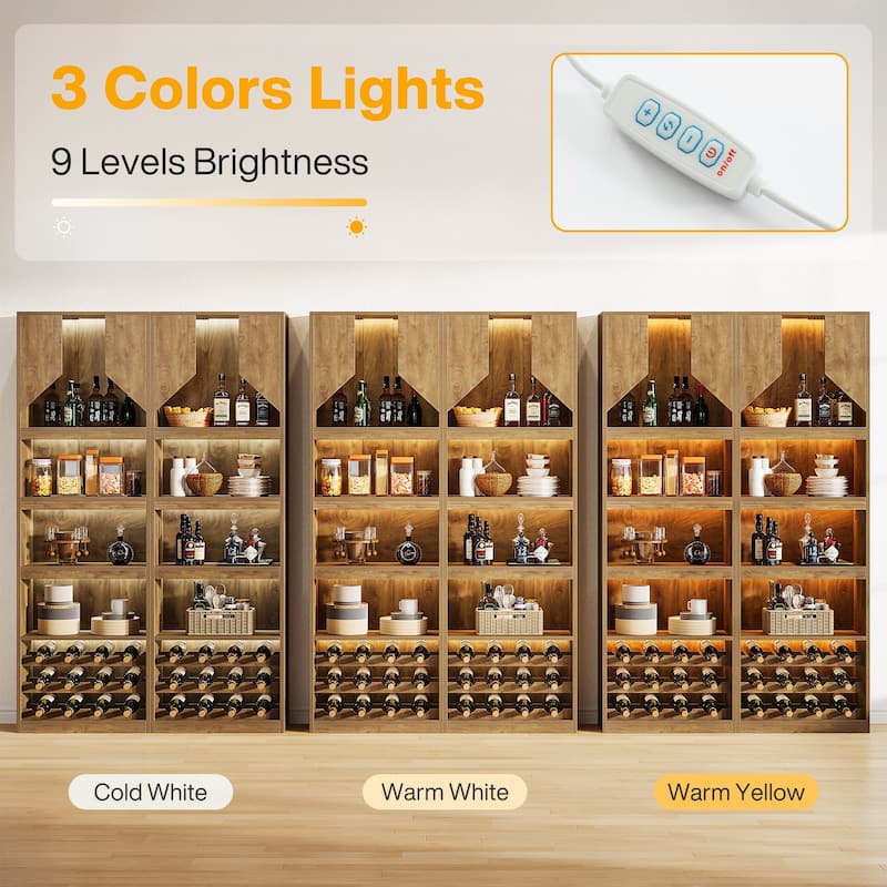 Tall Wine Bar Cabinet