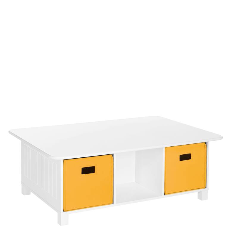 RiverRidge Kids Desk, Activity and Play Table with 6 Storage Cubbies