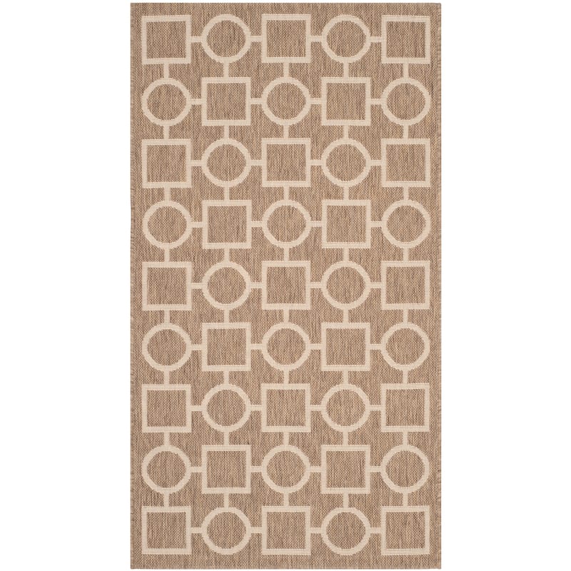 SAFAVIEH Courtyard Sharlene Indoor/ Outdoor Waterproof Patio Backyard Rug