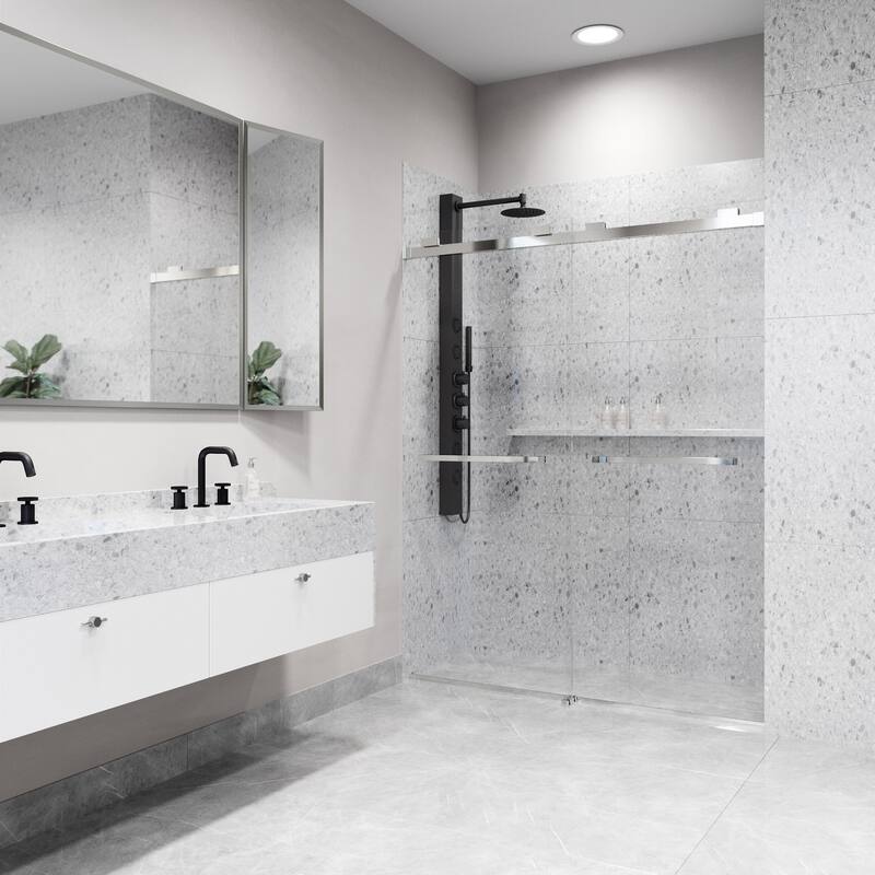 VIGO Houston Frameless Sliding Door