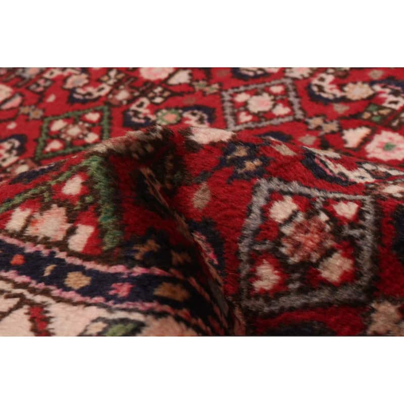 ECARPETGALLERY Hand-knotted Andelz Red Wool Rug - 2'4 x 9'6