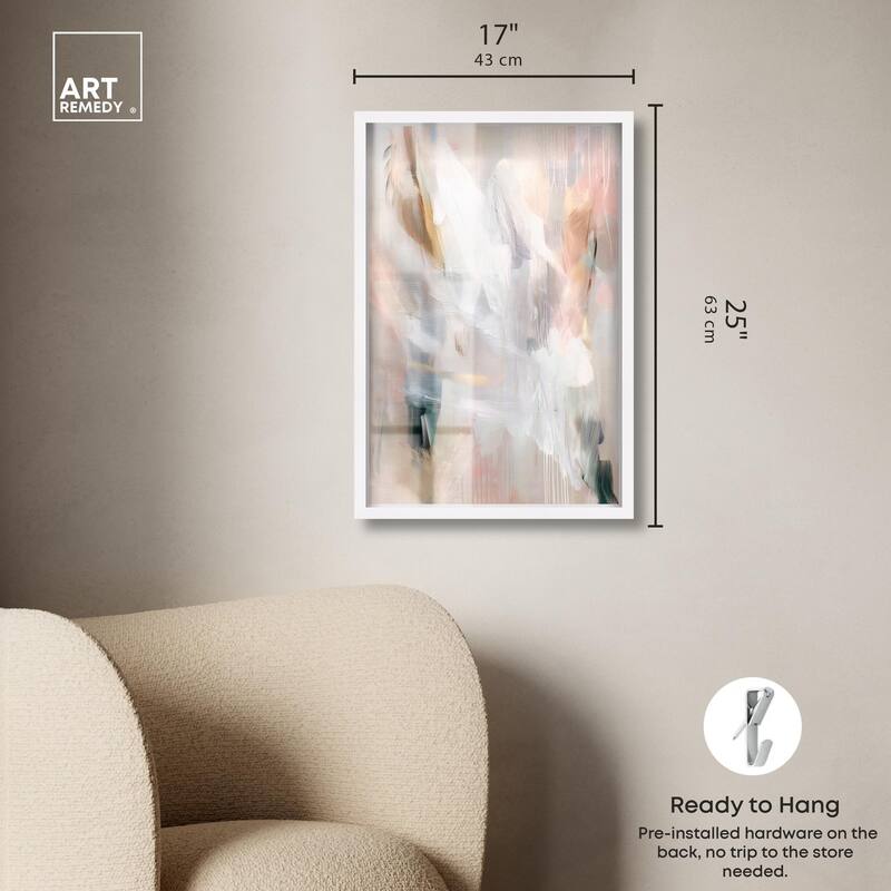 Drifting Colors I Shadowbox by Art Remedy