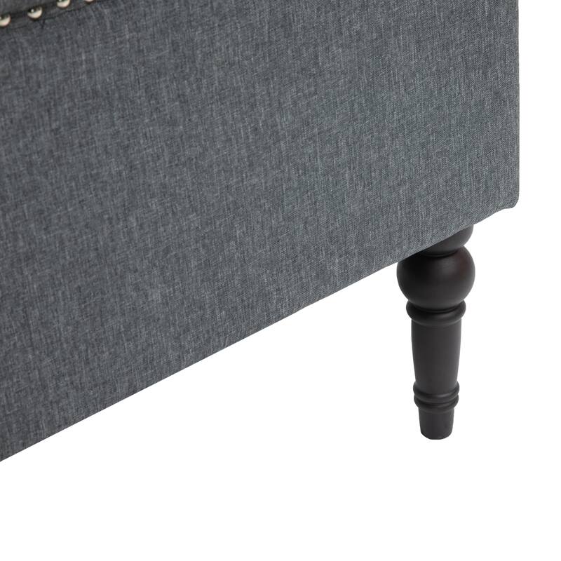 Upholstered Armchair with Nailhead Trims Accent Chair