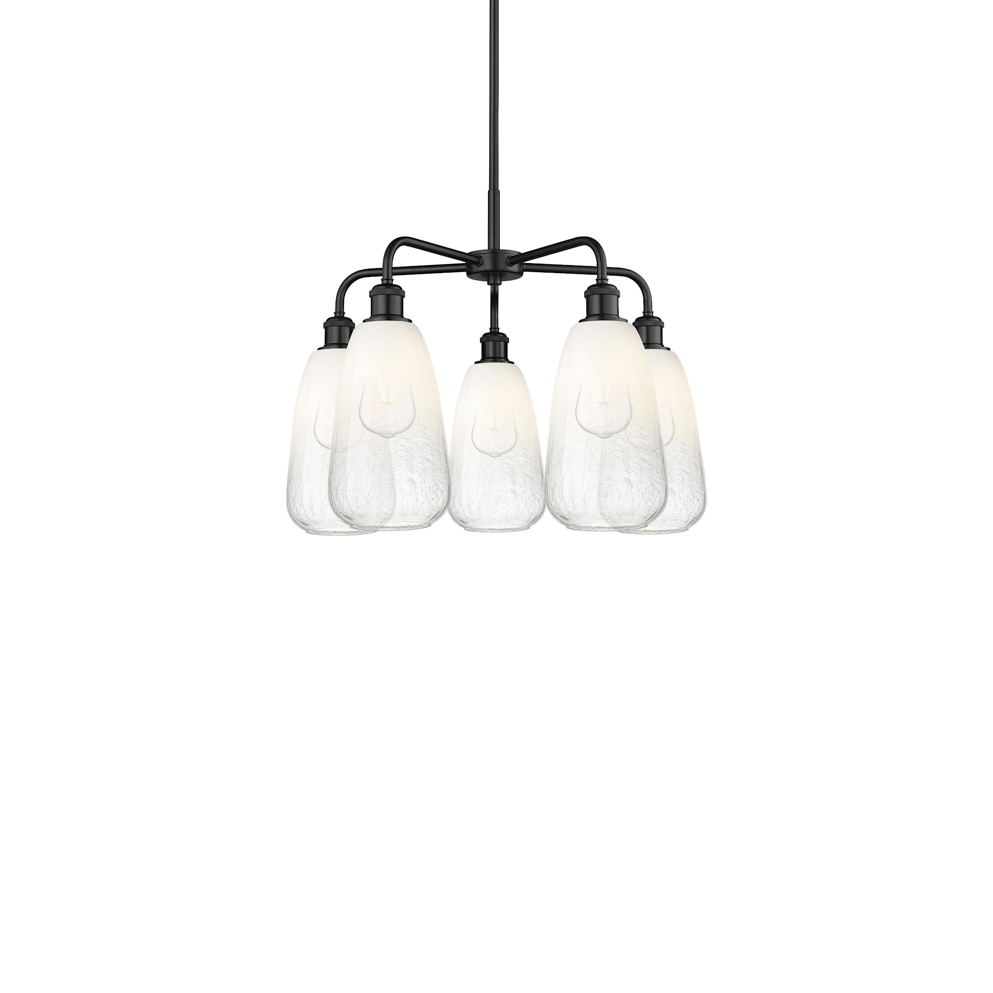 Innovations Lighting 516-5CR-19-25 Brookhaven Almond Chandelier