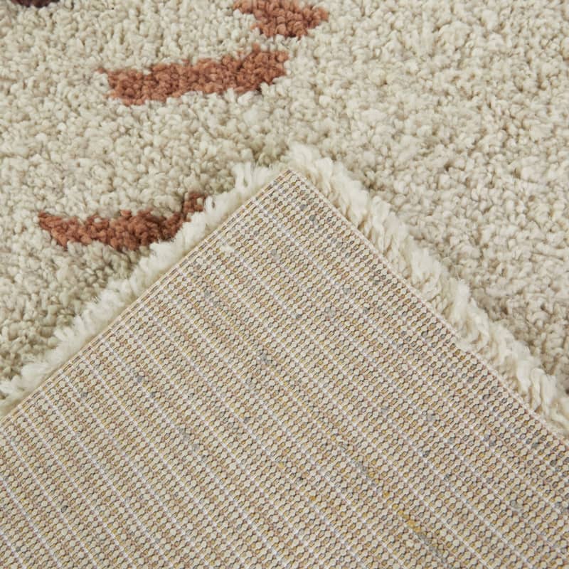 Maja Tiger Shag Area Rug