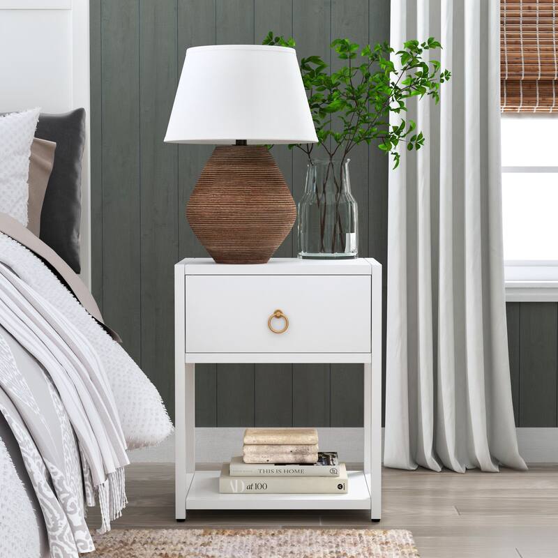 Butler Lark End Table - White