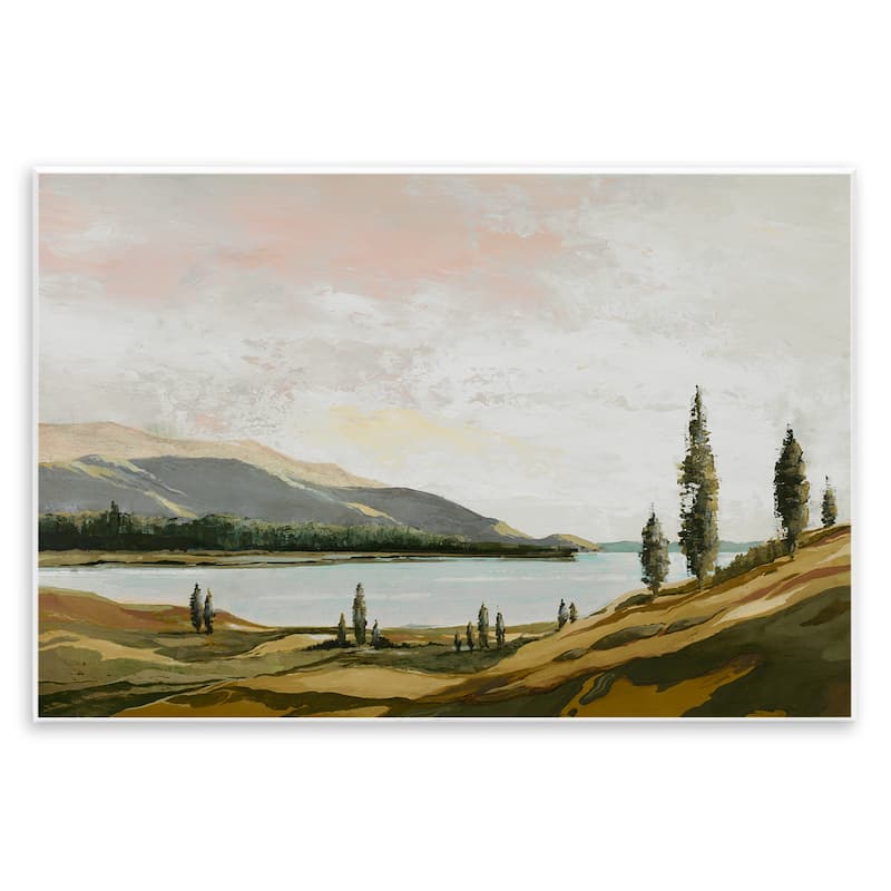 Stupell Calm Scenic Landscape Wall Plaque Art Design By Max Maxx - 19 x 13