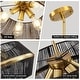 preview thumbnail 12 of 14, Handmade Hemp Rope Chandelier 5-Light Ceiling Hanging Light