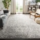 preview thumbnail 4 of 224, SAFAVIEH Evoke Quinn Vintage Distressed Rug 10' Square - Grey/Ivory - Square
