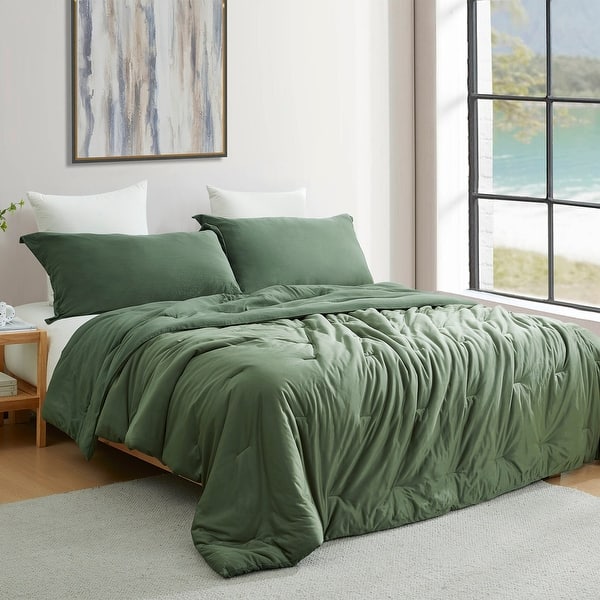 Calm Cool Collection® - Coma Inducer® Oversized Comforter Set - Queen - Four Leaf Clover