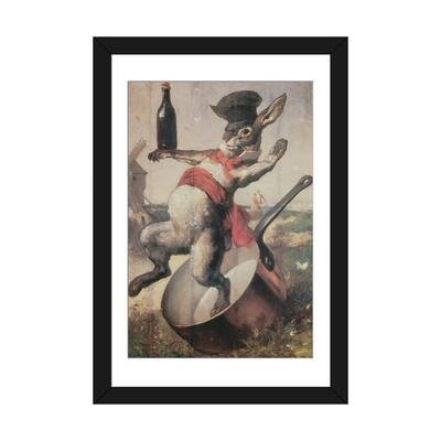 iCanvas "Sign of the Cabaret "Au Lapin Agile", 1875 " by Andre Gill