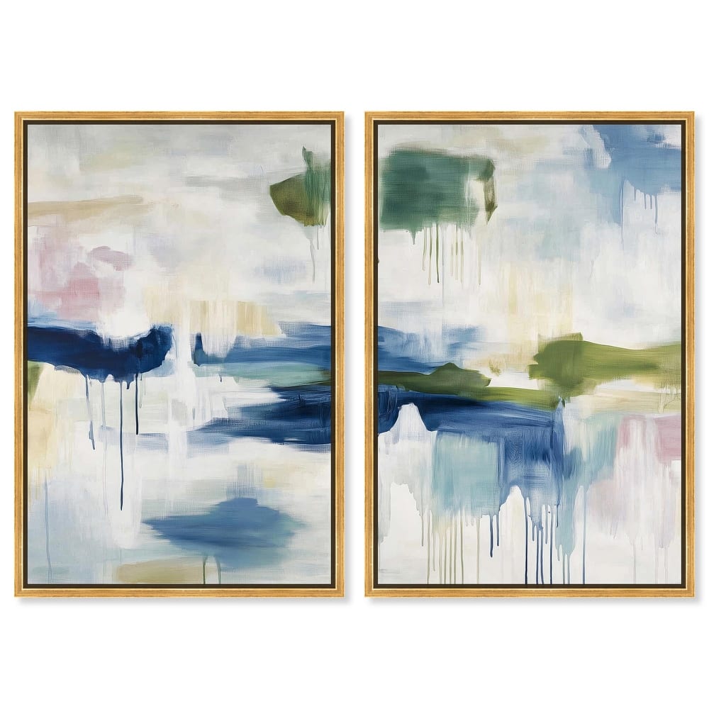 Kairos I Canvas Set of 2 by Art Remedy