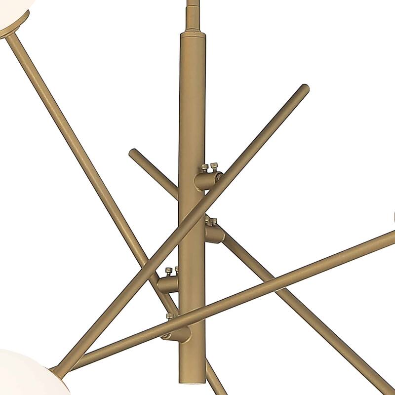 Caucy 4-Light Sputnik Modern Chandelier-UL - 32 inches