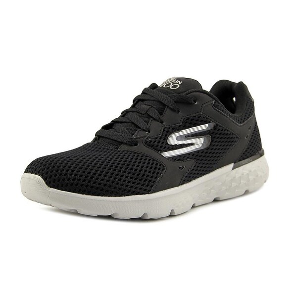 Shop Skechers Go Run 400 Black / Gray Running Shoes - Free Shipping On Orders Over $45 - Overstock - 16810067
