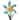 Regal Art & Gift 38.25 Inch Blossom Solar Spinner Stake - Blue