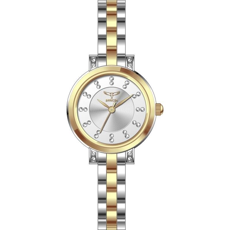 INVICTA Women's 69067 Angel Quartz PC21S Copper Dial Watch - White