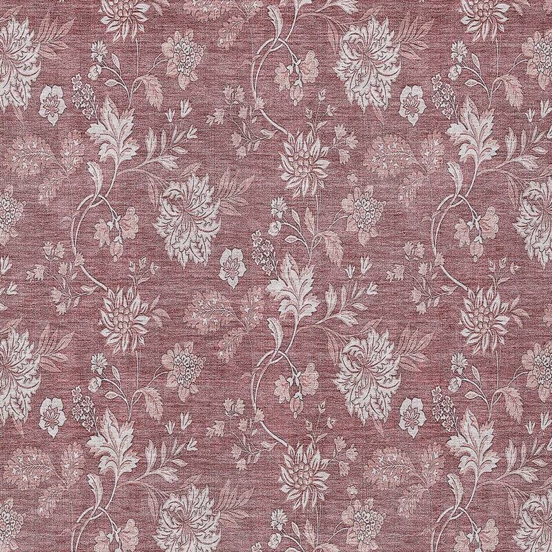 HomeRoots Floral Transitional Rectangle Outdoor Rug