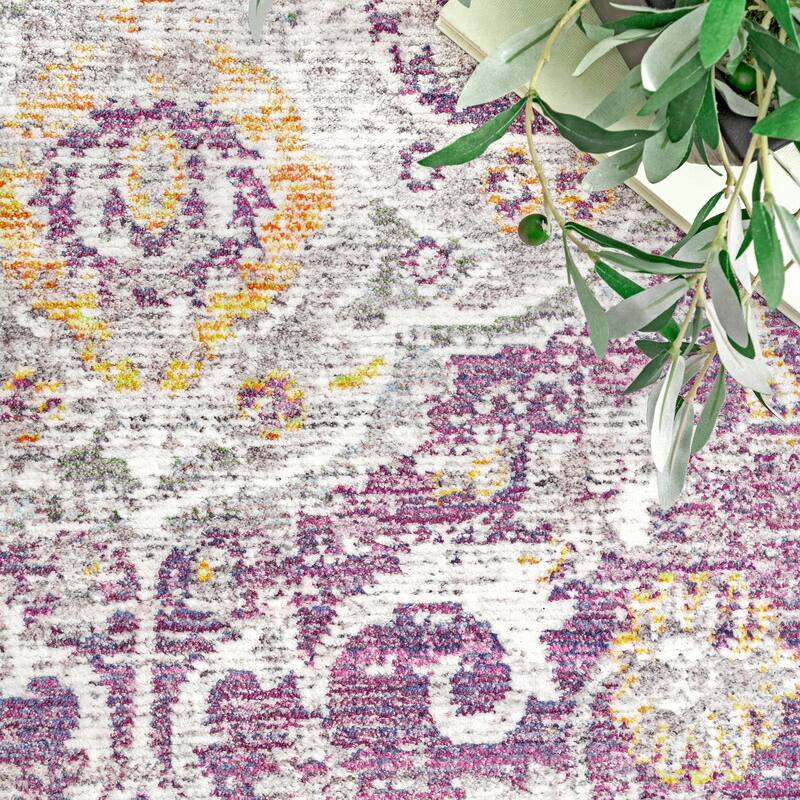 Nuloom Sky Blue Indie Fringe Area Rug