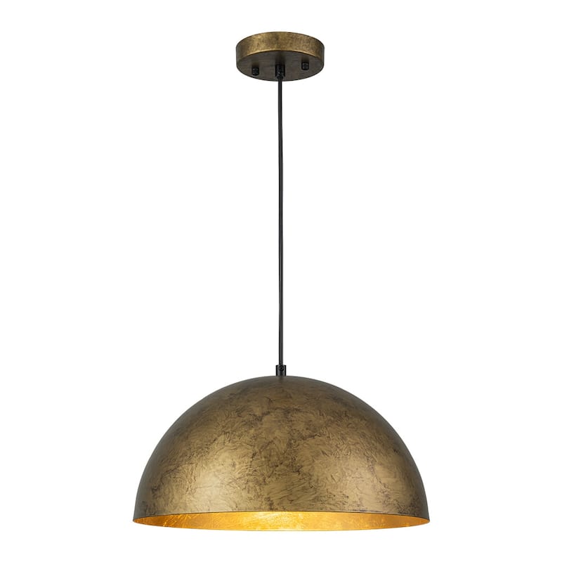 Industrial Oversized Metal Dome Pendant Light - Modern Farmhouse