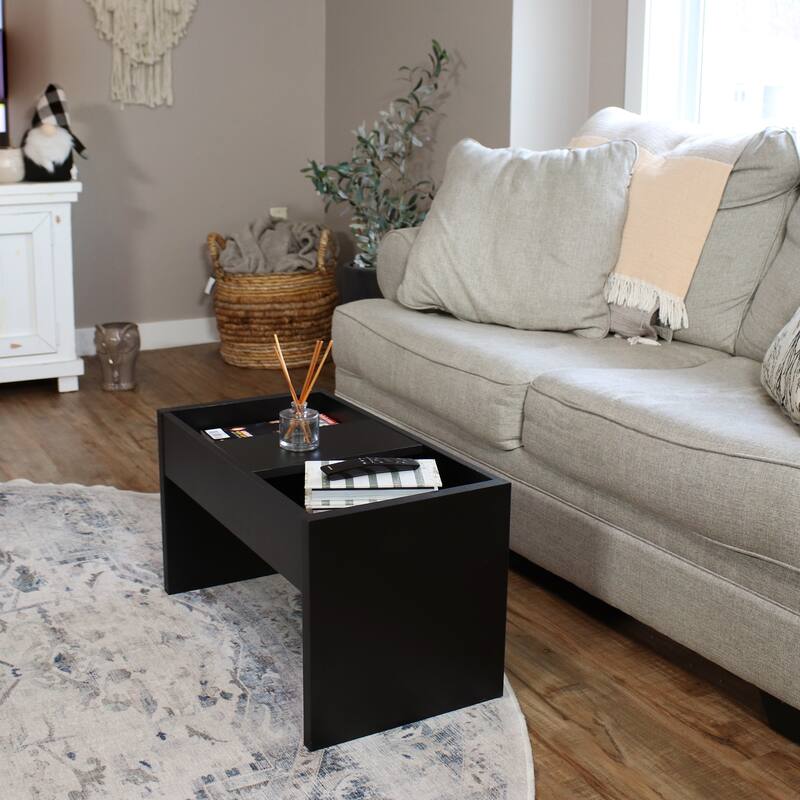 Sunnydaze Multi-Use 2-in-1 Coffee or End Table