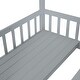preview thumbnail 19 of 53, Full-Over-Full Bunk Bed with Changeable Table