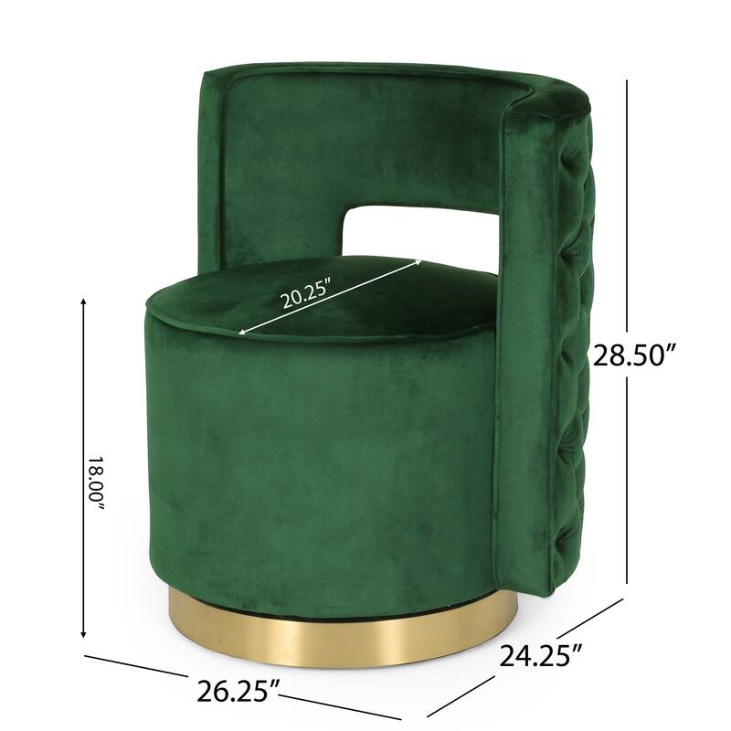 Swivel Arm Chair