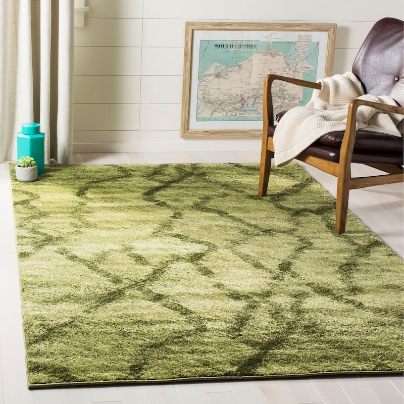 SAFAVIEH Retro Delfina Modern Abstract Distressed Rug