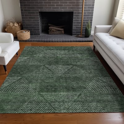 Premium Washable Super Soft Mid Century Modern Mayfield Rug