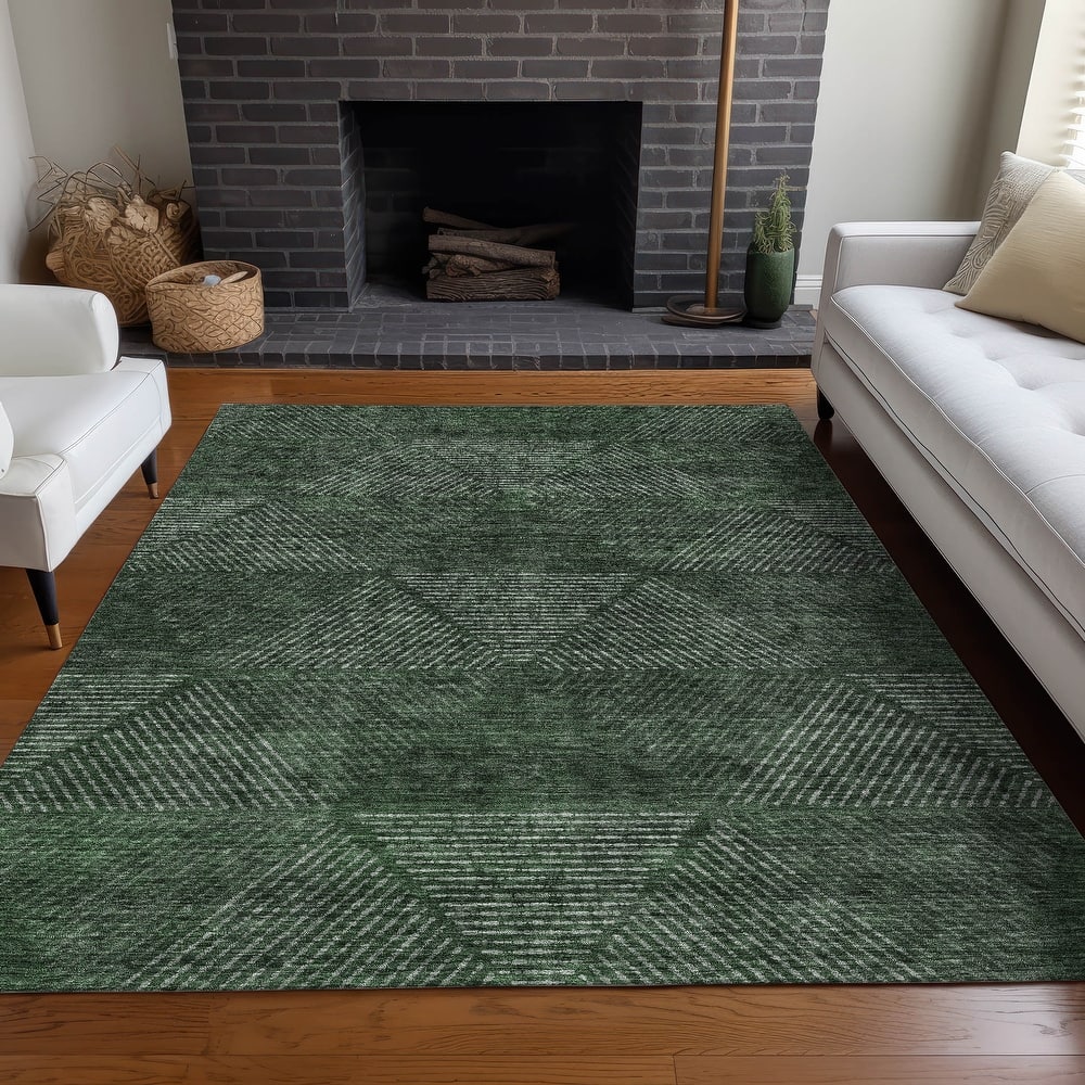 Premium Washable Super Soft Mid Century Modern Mayfield Rug