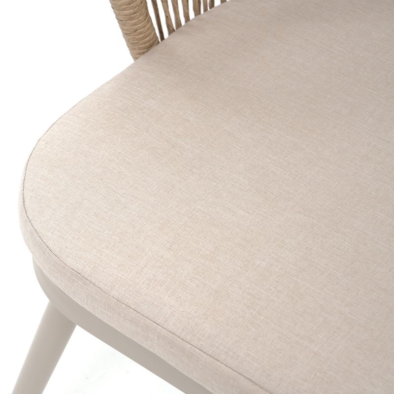 Outdoor 2-piece Dining Chair with Cushion