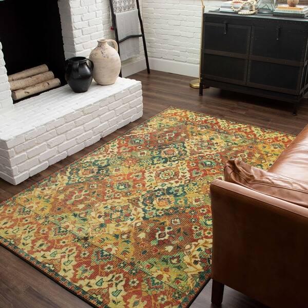 Mohawk Home Bohemian & Eclectic Indoor Polyester Transitional Rug