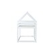 preview thumbnail 8 of 16, Low Height Design Twin over Twin Floor Bunk Bed Kids Bed with Ladder,Guardrails