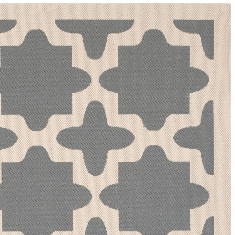 SAFAVIEH Courtyard Dorthey Indoor/ Outdoor Waterproof Patio Backyard Rug
