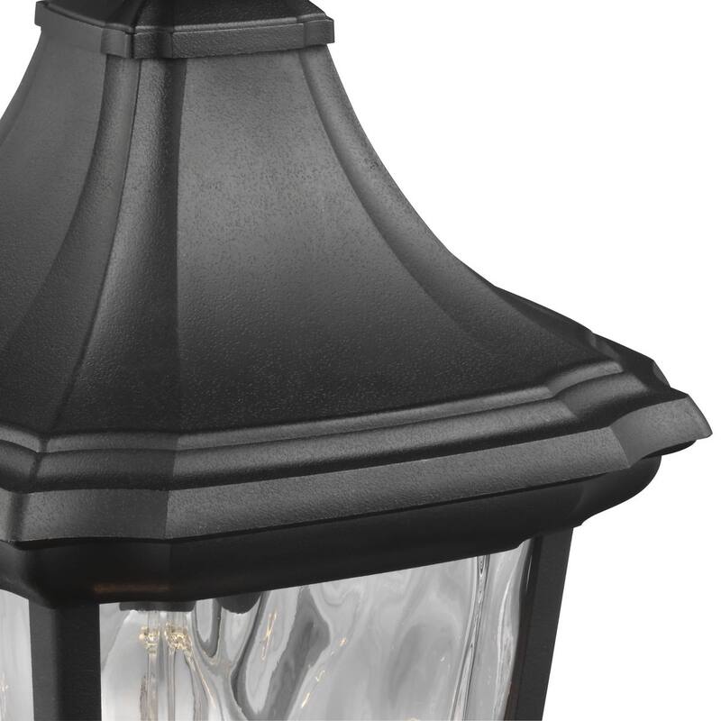 Marquette Collection One-Light Hanging Lantern with DURASHIELD - 11.810" x 18.500" x 11.420"
