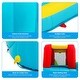 preview thumbnail 6 of 8, Gymax Outdoor Inflatable Splash Water Bounce House Jump Slide w/ 550W