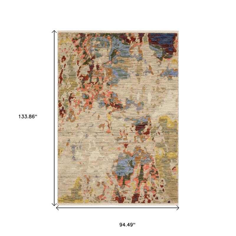 HomeRootsAbstract Modern Rectangle Area Rug