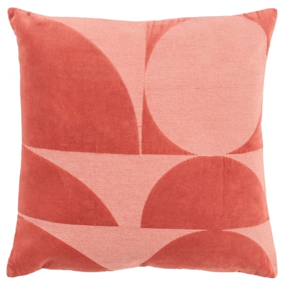Rizzy Home Cotton Velvet Contemporary Shape Throw Pillow Cover…