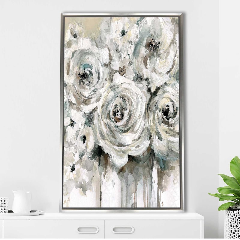 "Soft Fragrance II" by Carol Robinson Print on Floating Canvas