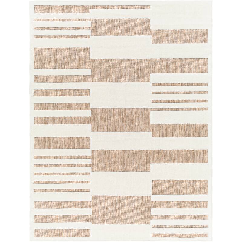 Livabliss San Diego Indoor/ Outdoor Striped Area Rug
