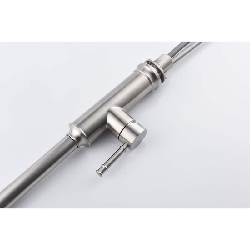 Kitchen Faucet With Pull Down Sprayer,And The High-Arc Nozzle Rotates 360°
