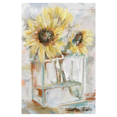 Tournesols by Studio Arts Canvas Art Print