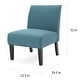 preview thumbnail 6 of 43, Kassi Contemporary Slipper Accent Chair by Christopher Knight Home