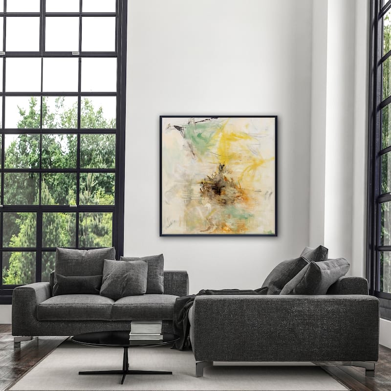 'The Age of Wisdom' Framed Canvas Wall Art by Patricia Schwimmer
