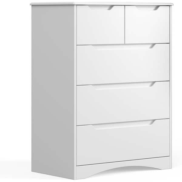 modern 4 drawer dresser white room essentials Modern 4 Drawer Dresser Pure White