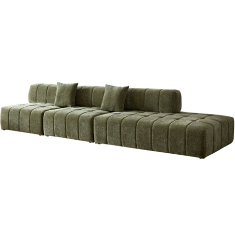 Piano key combination sofa - Green